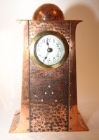 Art Deco table clock, marked