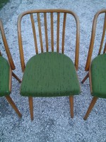 Retro szék a 60-as évekből - jó formájú masszív fa székek 7800.-/db áron eladó