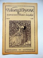1917  /  NAGYASSZONYUNK  /  RÉGI EREDETI ÚJSÁG Ssz.: 481