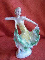 Német porcelán balerina