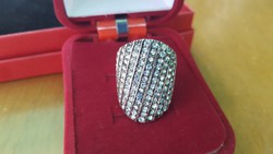 Extra ezüst gyűrű