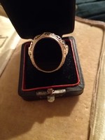 Arany pecsét gyűrű onyx kővel 14Kt. (1966-1999)