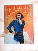 Fém ,vinyl decor kép /trapper farmer/