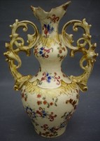 Fischer I. Budapest figurative vase 1890