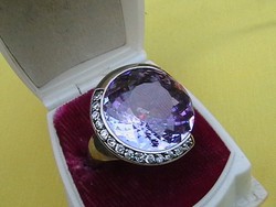 Ezüst designer koktélgyűrű, 12gr