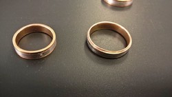 Ezüst karikagyűrű párban 1