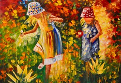 Leonid Afremov: Sisters