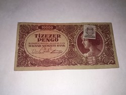 Tizezer Pengő 1945-ös  ropogós  bankjegy !