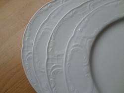 4 db Bauscher Weiden Bavaria fehér porcelán kistányér süteményes tányér 20 cm