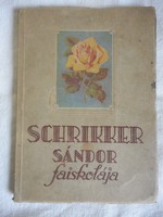 Schrikker Sándor (Alsótekeres) faiskola árjegyzék 1943