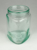 0R720 Régi különleges formájú befőttes üveg