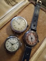 Ezüst antik óra csomag