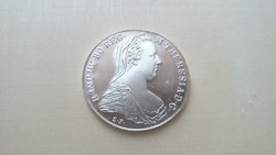 Mária Terézia ezüst tallér 1780 SF. Tükörveret
