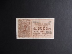 Italy - 2 lire 1914