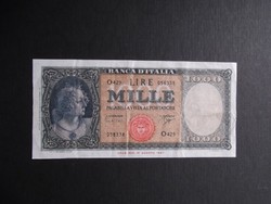 Olaszország - 1000 lire 1947 augusztus 14.