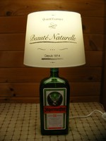 Egyedi Jägermeister italos üveg lámpa
