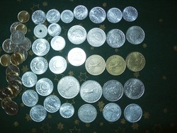 Magyar lejárt vegyes forint, pengő érmék  30 db + 20 maradék