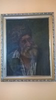 Turbános férfi festmény.