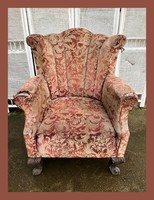 Barokk,gyönyörű formájú fotel,garnitúra része