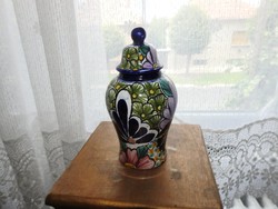 Mexico -i Amora - kézzel festett urna váza - urnaváza