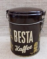 Besta coffee plate box in nice condition with vinyl lid