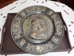 Decorative copper wall plate