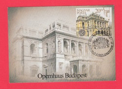 Carte Maximum - 100 éves az operaház blokk 1984 (021)