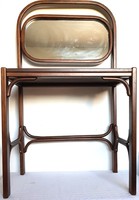 Thonet tükrös fésülködő pipere asztal