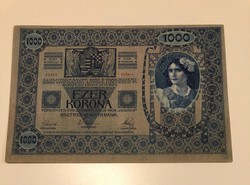 1000 korona 1902 - bélyegzés nélküli - EF