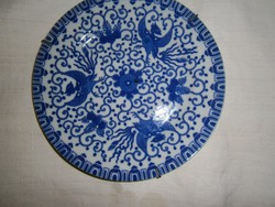 Japán porcelán falitányér 19 cm 