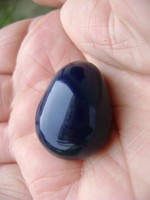 Ásvány Aventurin - Türelem köve - Gyógyító kő - szív csakra nagy 90 ct indigó kék