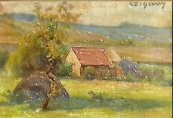 Czigány Dezső (1883-1937): Provanszi táj