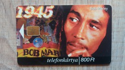 Bob Marley telefonkártya + 3db 30.000 példányszámú + 42db
