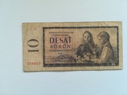 1960-as 10 Korona (Cseh)