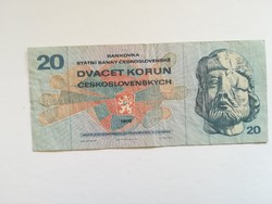 1970-es 20 Korona (Cseh)