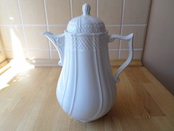 Schirnding Bavaria fehér porcelán kiöntő kanna teáskanna 1,5 liter
