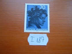 NÉMET DBP 70 PFG 1975 Michelangelo Buonarroti, művész születésének 500. évforduló POSTA-TISZTA I.187