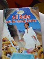 Német nyelvű mesekönyv Ali baba és a 40 rabló meséskönyv