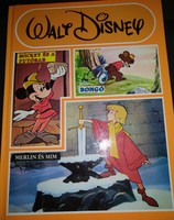 Walt Disney: Mickey és a futobab. Bongo. Merlin és Mim.  Meséskönyv 