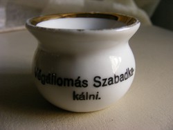 régi játék porcelán bili - Végállomás Szabadka - kálni.