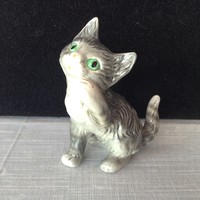 Goebel bájos cica porcelán
