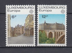 EUROPA-CEPT Luxemburg 1977 postatisztán (0086)