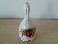 Porcelán "Cottage Rose" csengő
