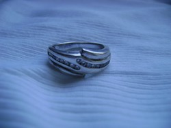 925-ös jelzett antik ezüst gyűrű hölgyeknek