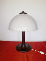 Szarvasi asztali lámpa, retro gombalámpa