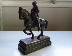 Depositato - Venezia impozánsan megmunkált lovas bronz szobor (Monumento Colleoni)