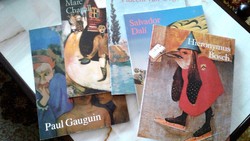 Képzőművészeti albumok: Gauguin, van Gogh, Dali, Chagall, Bosch