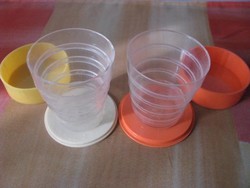 2 db összecsukható pohár