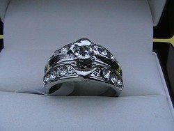 'Filléres' swarovski kristályos gyűrű 12