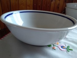 3 db Zsolnay porcelán gulyás tál, kocsonyás, leveses tányér 